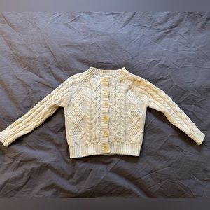 L.L. Bean cableknit sweater 2T